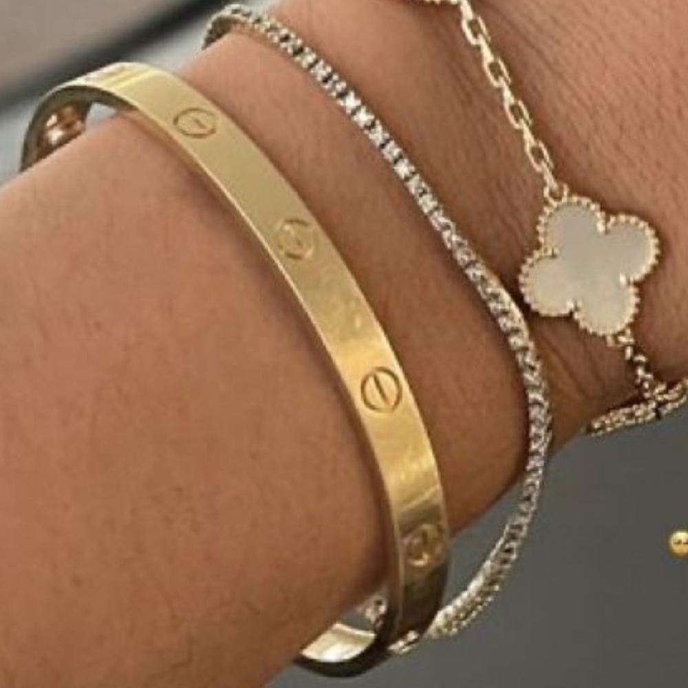 Screw Gold Bracelet Classic Model - Picture 7 of 11